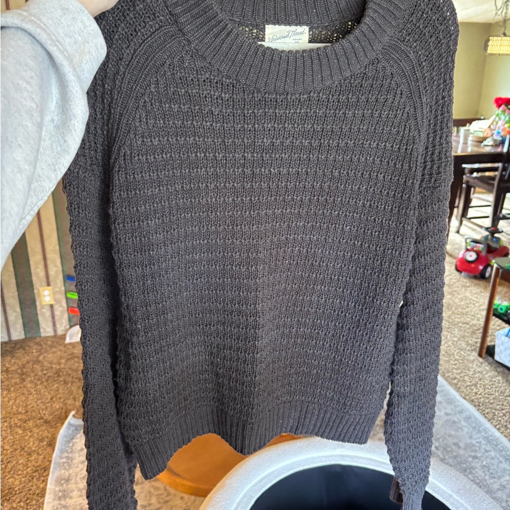 Universal Thread Charcoal Knit Sweater